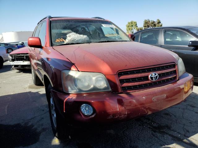 TOYOTA HIGHLANDER 2003 with VIN JTEGF21A430099812 - Photo from auction