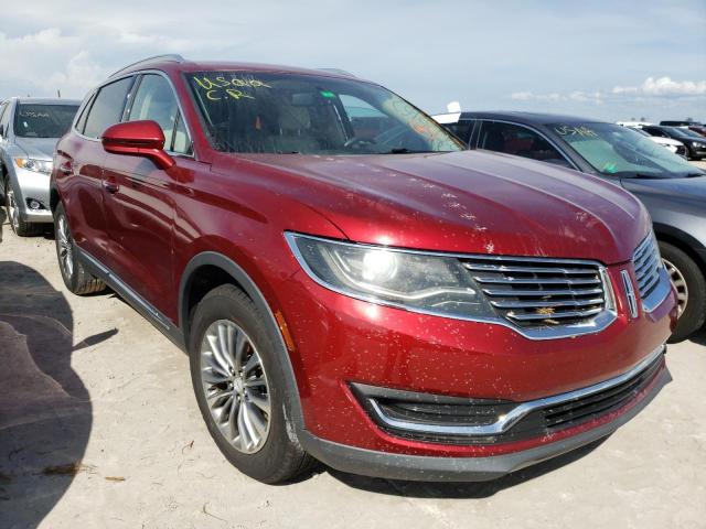 LINCOLN MKX SELECT 2016 with VIN 2LMTJ6KR3GBL73874 - Photo from auction