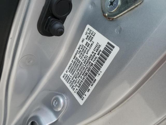 Photo 10 from auction – 2011 HONDA ELEMENT EX with VIN 5J6YH1H75BL000798