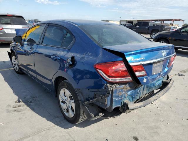 Photo 3 from auction – 2013 HONDA CIVIC LX with VIN 2HGFB2F59DH528805