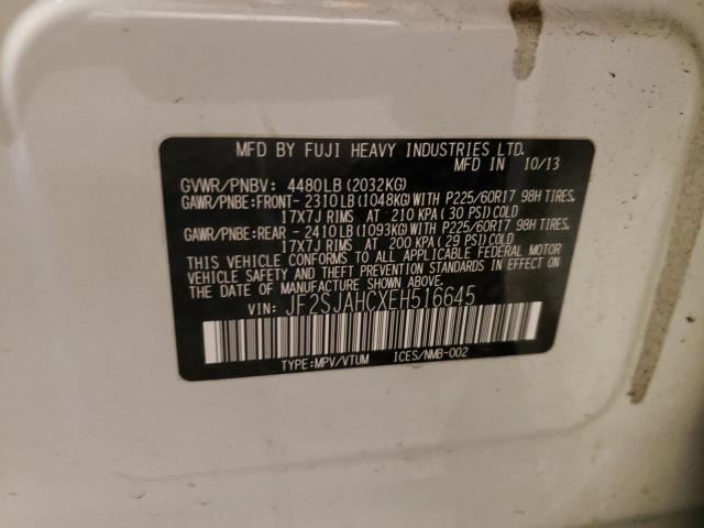Photo 10 from auction – 2014 SUBARU FORESTER 2 with VIN JF2SJAHCXEH516645
