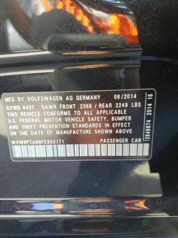 Photo 10 from auction – 2015 VOLKSWAGEN CC EXECUTI with VIN WVWRP7AN6FE803171