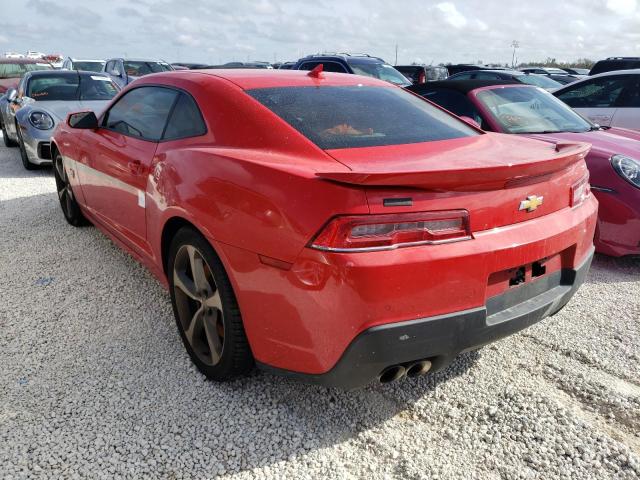 Photo 3 from auction – 2015 CHEVROLET CAMARO 2SS with VIN 2G1FJ1EW9F9254209