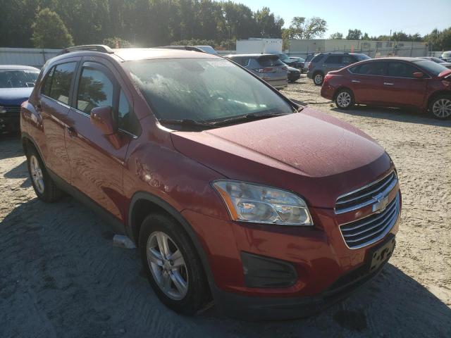 CHEVROLET TRAX 1LT 2015 with VIN KL7CJLSB6FB096396 - Photo from auction