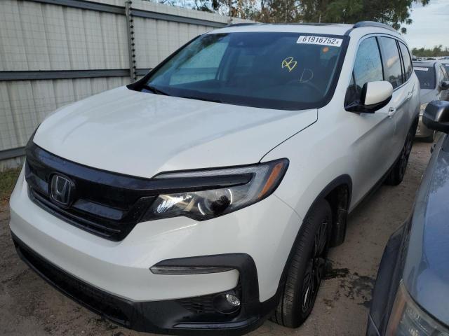 Photo 2 from auction – 2022 HONDA PILOT SE with VIN 5FNYF5H22NB008923