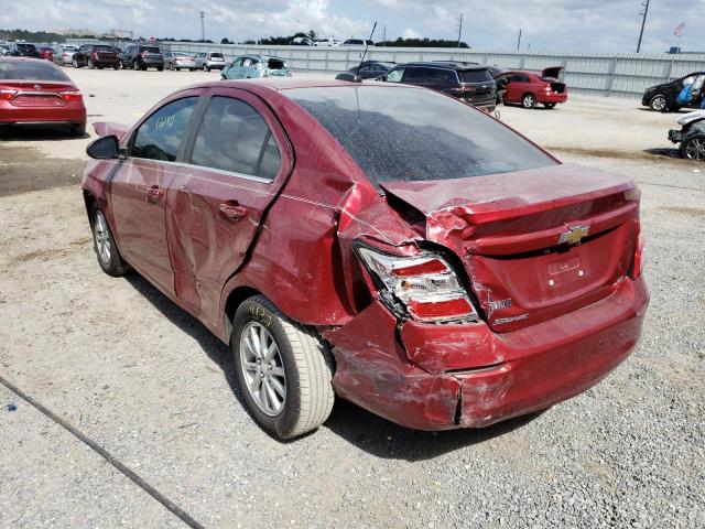 Photo 3 from auction – 2018 CHEVROLET SONIC LT with VIN 1G1JD5SG1J4107738