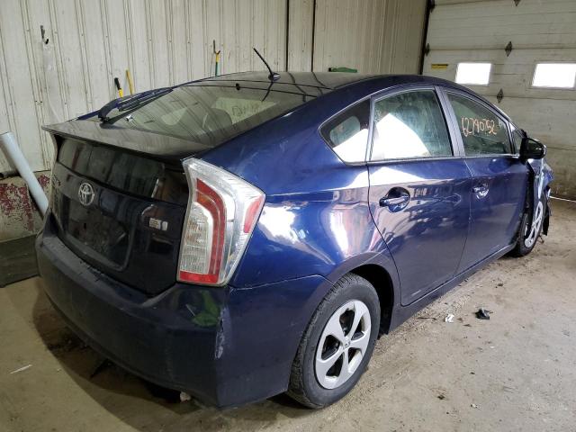 Photo 4 from auction – 2013 TOYOTA PRIUS with VIN JTDKN3DU7D0349509