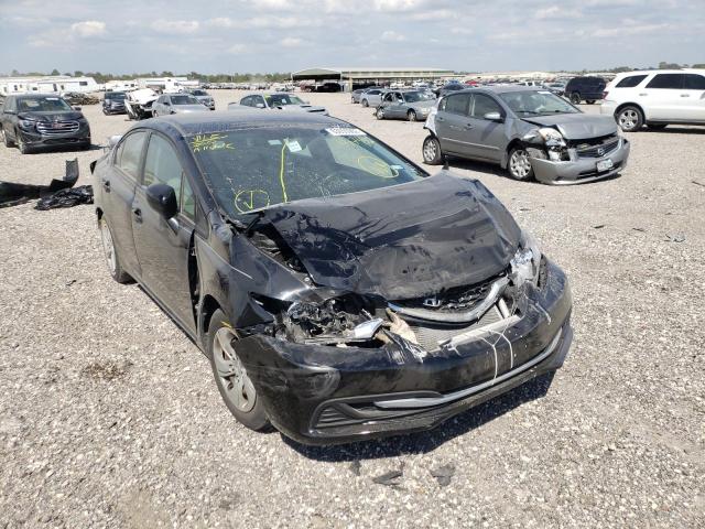 HONDA CIVIC LX 2014 with VIN 19XFB2F59EE077452 - Photo from auction