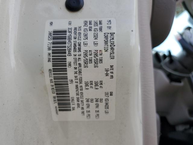 Photo 10 from auction – 2005 CHRYSLER PT CRUISER with VIN 3C8FY68B45T528449