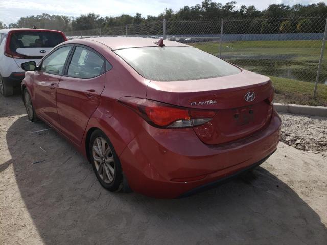Photo 3 from auction – 2014 HYUNDAI ELANTRA SE with VIN KMHDH4AE7EU097205