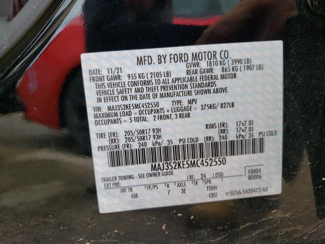 Photo 10 from auction – 2021 FORD ECOSPORT T with VIN MAJ3S2KE5MC452550