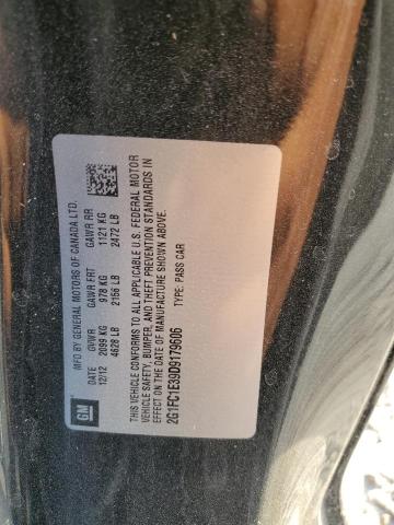 Photo 10 from auction – 2013 CHEVROLET CAMARO LT with VIN 2G1FC1E39D9179606