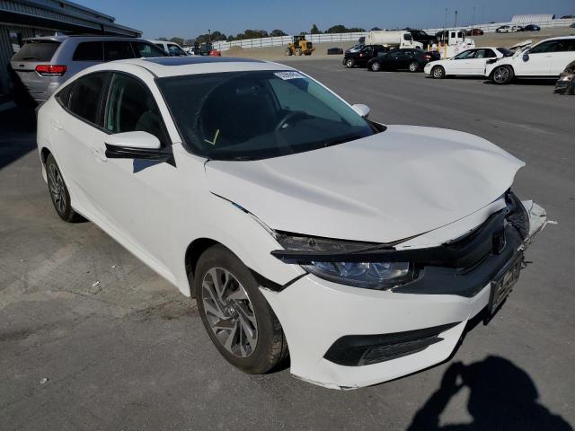 HONDA CIVIC EX 2018 with VIN 19XFC2F77JE208113 - Photo from auction