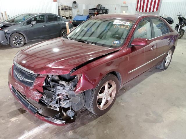 Photo 2 from auction – 2008 HYUNDAI SONATA SE with VIN 5NPEU46C88H314853