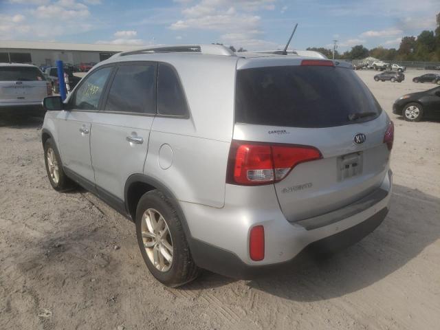 Photo 9 from auction – 2014 KIA SORENTO LX with VIN 5XYKTDA66EG493369
