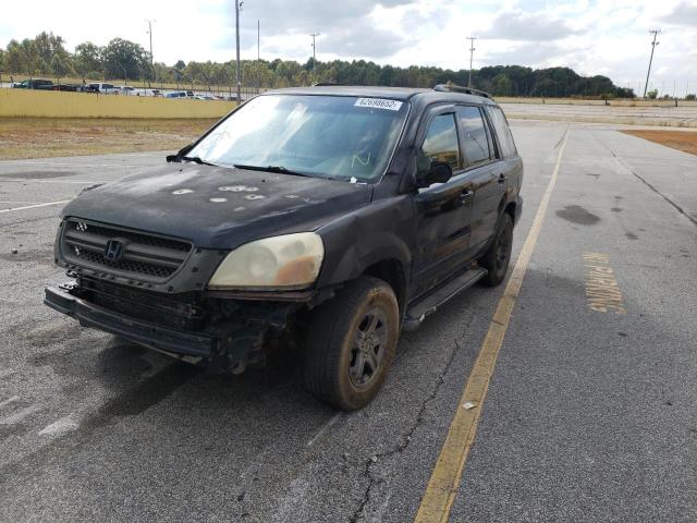 Photo 2 from auction – 2005 HONDA PILOT EX with VIN 5FNYF18475B009348