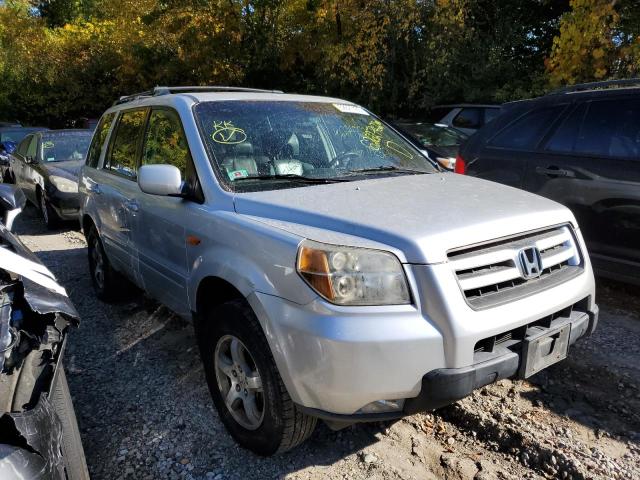 HONDA PILOT EXL 2008 with VIN 5FNYF185X8B021992 - Photo from auction