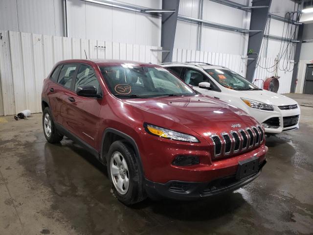 JEEP CHEROKEE S 2016 with VIN 1C4PJMABXGW371905 - Photo from auction