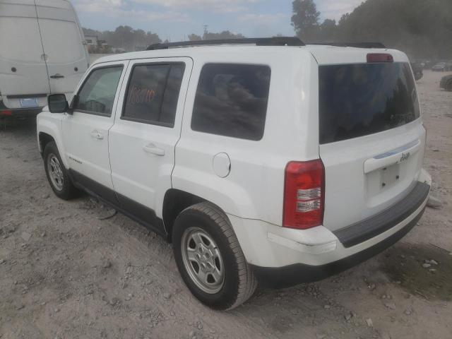 Photo 3 from auction – 2016 JEEP PATRIOT SP with VIN 1C4NJPBB7GD770614