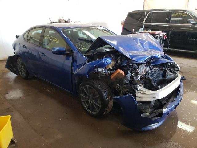 DODGE DART SXT 2013 with VIN 1C3CDFBH7DD708563 - Photo from auction