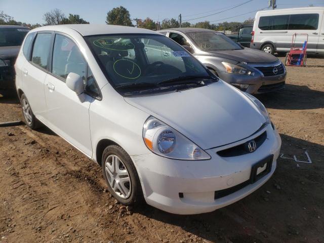 HONDA FIT 2007 with VIN JHMGD384X7S027649 - Photo from auction