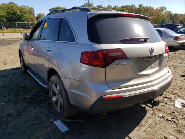 Photo 3 from auction – 2011 ACURA MDX TECHNO with VIN 2HNYD2H49BH544046