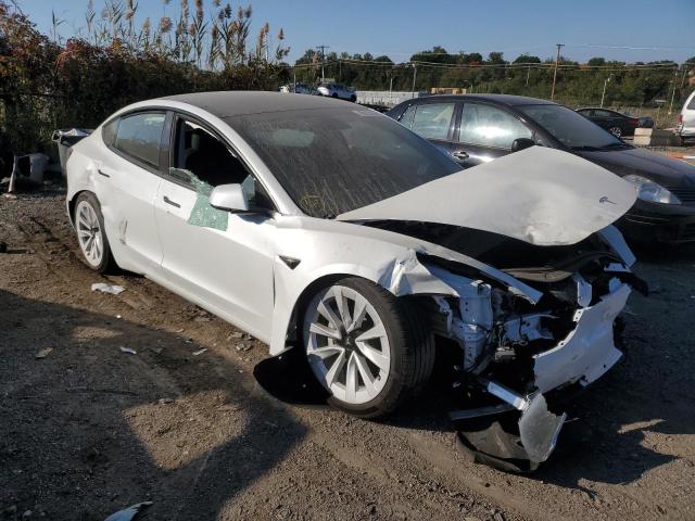 TESLA MODEL 3 2022 with VIN 5YJ3E1EA6NF286984 - Photo from auction