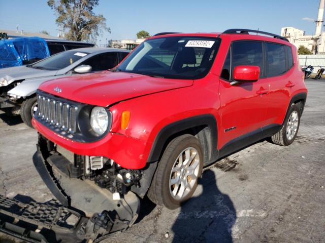 Photo 2 from auction – 2018 JEEP RENEGADE L with VIN ZACCJABB9JPJ51135