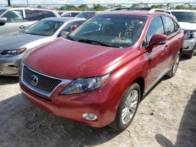 Photo 2 from auction – 2011 LEXUS RX 450 with VIN JTJBC1BA0B2041437