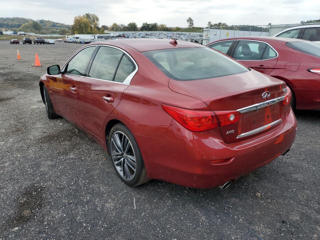 Photo 3 from auction – 2014 INFINITI Q50 BASE with VIN JN1BV7AR6EM689383