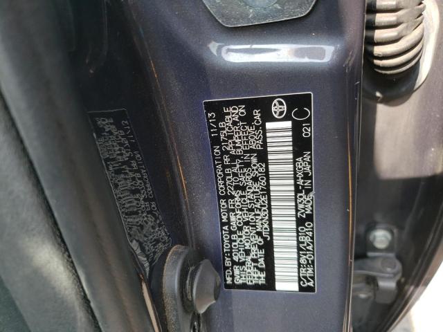 Photo 10 from auction – 2014 TOYOTA PRIUS with VIN JTDKN3DU2E1760182