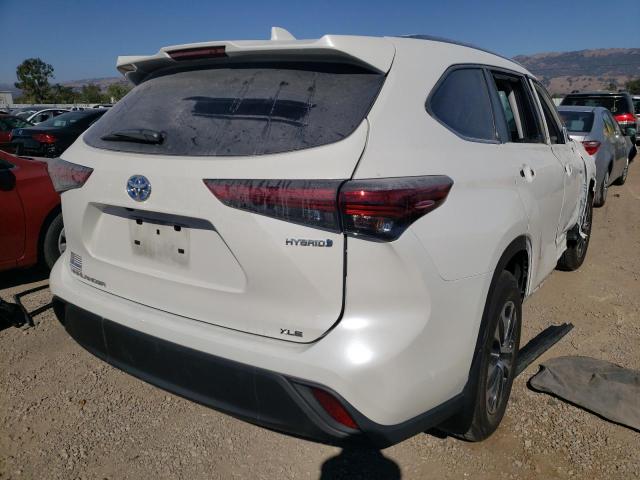 Photo 4 from auction – 2021 TOYOTA HIGHLANDER with VIN 5TDGBRCH1MS033204
