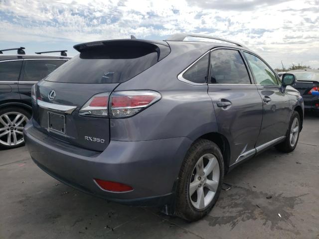 Photo 4 from auction – 2014 LEXUS RX 350 with VIN 2T2ZK1BA0EC144394