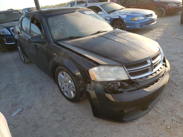 DODGE AVENGER SE 2014 with VIN 1C3CDZAG9EN221452 - Photo from auction