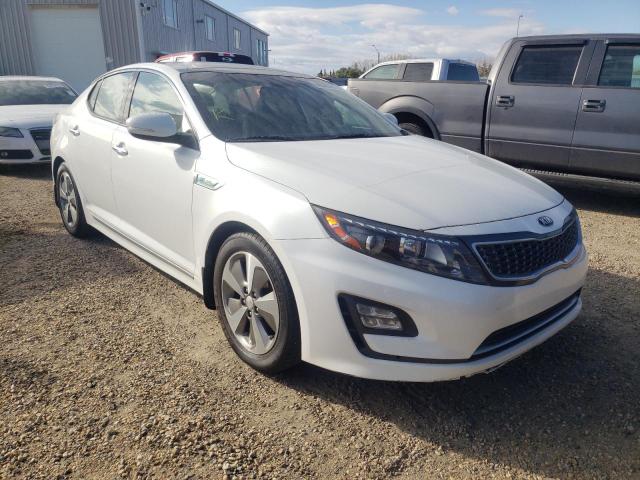 KIA OPTIMA HYB 2014 with VIN KNAGN4AD2E5072169 - Photo from auction