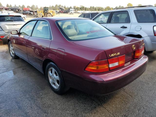 Photo 3 from auction – 1997 LEXUS ES 300 with VIN JT8BF22GXV5009438