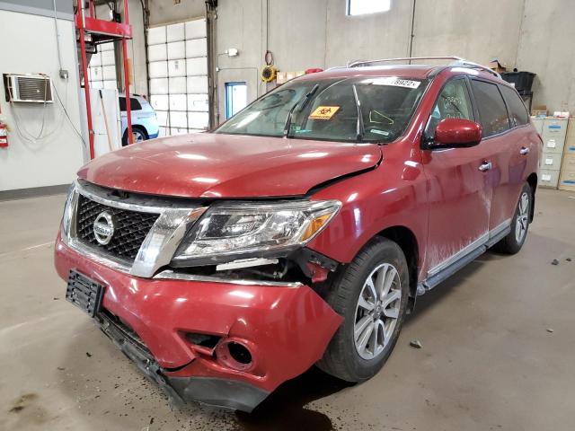 Photo 2 from auction – 2016 NISSAN PATHFINDER with VIN 5N1AR2MM5GC665872