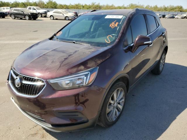 Photo 2 from auction – 2017 BUICK ENCORE PRE with VIN KL4CJASB5HB172307