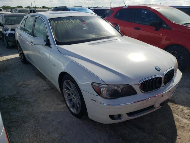 BMW 750 2007 with VIN WBAHN835X7DT74805 - Photo from auction