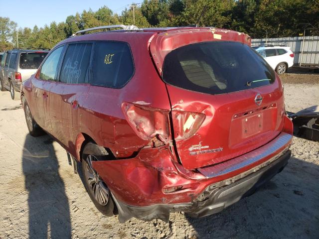 Photo 9 from auction – 2017 NISSAN PATHFINDER with VIN 5N1DR2MN5HC607154