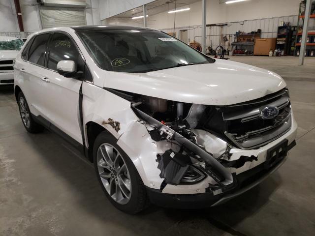 FORD EDGE TITAN 2015 with VIN 2FMPK4K92FBC07519 - Photo from auction