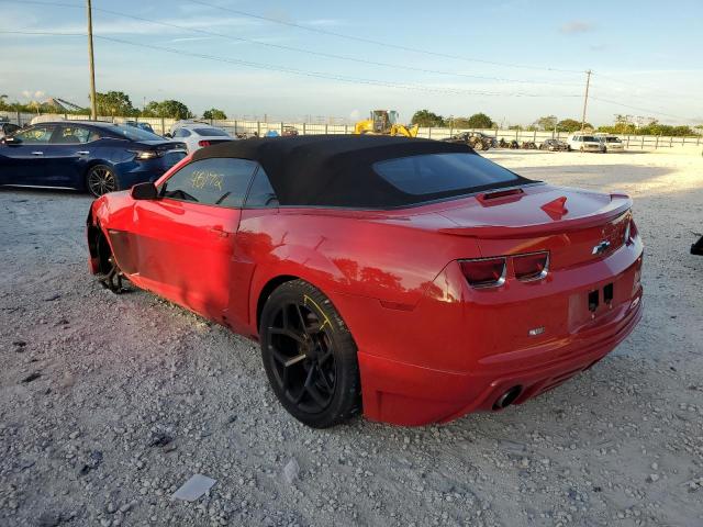 Photo 3 from auction – 2012 CHEVROLET CAMARO 2SS with VIN 2G1FK3DJ9C9102439