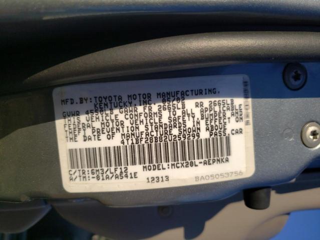 Photo 10 from auction – 2002 TOYOTA AVALON XL/ with VIN 4T1BF28B82U259299
