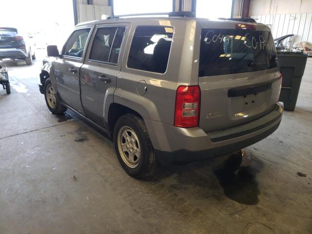 Photo 3 from auction – 2016 JEEP PATRIOT SP with VIN 1C4NJPBB8GD576044