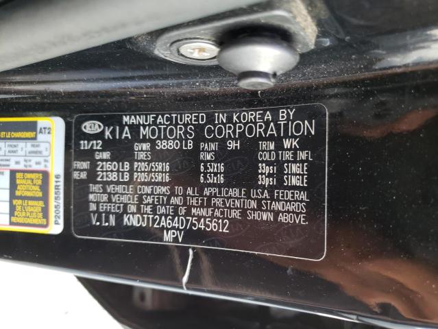 Photo 10 from auction – 2013 KIA SOUL + with VIN KNDJT2A64D7545612