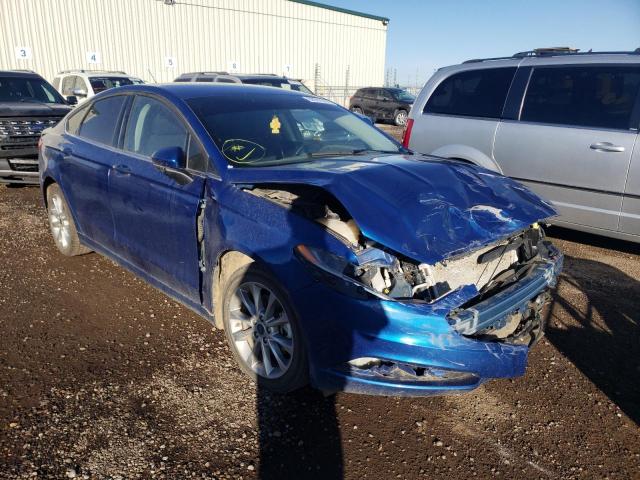 FORD FUSION SE 2017 with VIN 3FA6P0H71HR389871 - Photo from auction
