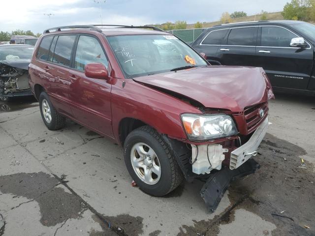 TOYOTA HIGHLANDER 2007 with VIN JTEDP21A870131764 - Photo from auction