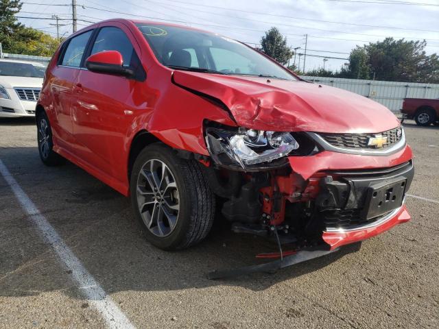 CHEVROLET SONIC LT 2017 with VIN 1G1JD6SH1H4124564 - Photo from auction