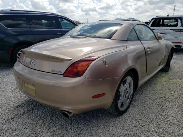 Photo 4 from auction – 2005 LEXUS SC 430 with VIN JTHFN48Y250064351