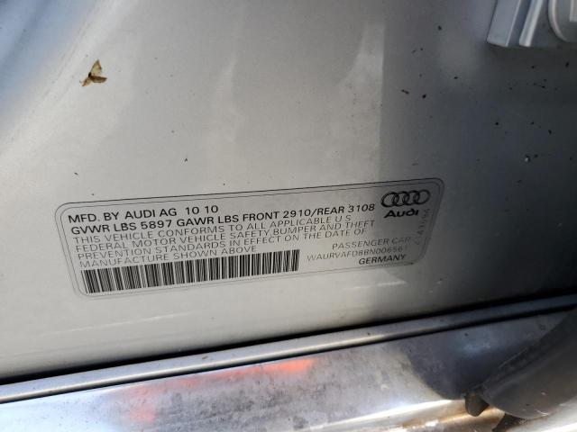 Photo 10 from auction – 2011 AUDI A8 L QUATT with VIN WAURVAFD8BN006561